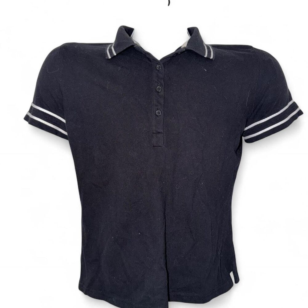 Talbots Men's Black and Navy Polo-shirts